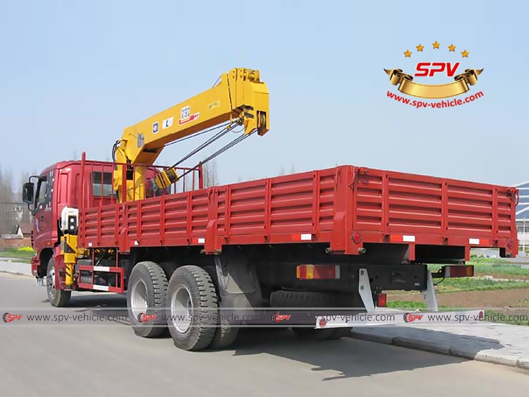 Telescopic Hydraulic Loader FOTON - LB - Red Color